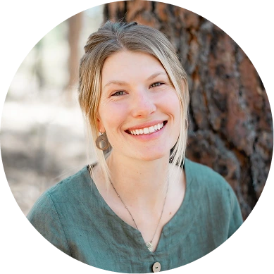 a woman smiling at camera